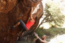 Bouldering in Hueco Tanks on 08/31/2019 with Blue Lizard Climbing and Yoga

Filename: SRM_20190831_1102240.jpg
Aperture: f/4.0
Shutter Speed: 1/320
Body: Canon EOS-1D Mark II
Lens: Canon EF 50mm f/1.8 II