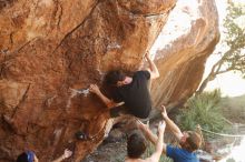 Bouldering in Hueco Tanks on 08/31/2019 with Blue Lizard Climbing and Yoga

Filename: SRM_20190831_1104210.jpg
Aperture: f/3.5
Shutter Speed: 1/250
Body: Canon EOS-1D Mark II
Lens: Canon EF 50mm f/1.8 II