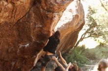 Bouldering in Hueco Tanks on 08/31/2019 with Blue Lizard Climbing and Yoga

Filename: SRM_20190831_1104240.jpg
Aperture: f/3.5
Shutter Speed: 1/320
Body: Canon EOS-1D Mark II
Lens: Canon EF 50mm f/1.8 II