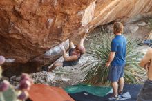 Bouldering in Hueco Tanks on 08/31/2019 with Blue Lizard Climbing and Yoga

Filename: SRM_20190831_1106090.jpg
Aperture: f/3.5
Shutter Speed: 1/160
Body: Canon EOS-1D Mark II
Lens: Canon EF 50mm f/1.8 II
