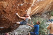 Bouldering in Hueco Tanks on 08/31/2019 with Blue Lizard Climbing and Yoga

Filename: SRM_20190831_1106210.jpg
Aperture: f/3.5
Shutter Speed: 1/200
Body: Canon EOS-1D Mark II
Lens: Canon EF 50mm f/1.8 II