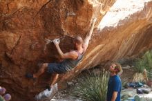 Bouldering in Hueco Tanks on 08/31/2019 with Blue Lizard Climbing and Yoga

Filename: SRM_20190831_1113010.jpg
Aperture: f/3.5
Shutter Speed: 1/400
Body: Canon EOS-1D Mark II
Lens: Canon EF 50mm f/1.8 II