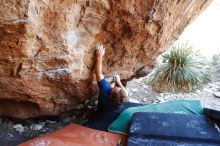 Bouldering in Hueco Tanks on 08/31/2019 with Blue Lizard Climbing and Yoga

Filename: SRM_20190831_1138390.jpg
Aperture: f/4.0
Shutter Speed: 1/200
Body: Canon EOS-1D Mark II
Lens: Canon EF 16-35mm f/2.8 L