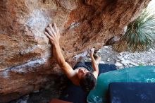 Bouldering in Hueco Tanks on 08/31/2019 with Blue Lizard Climbing and Yoga

Filename: SRM_20190831_1140420.jpg
Aperture: f/4.0
Shutter Speed: 1/250
Body: Canon EOS-1D Mark II
Lens: Canon EF 16-35mm f/2.8 L