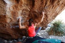 Bouldering in Hueco Tanks on 08/31/2019 with Blue Lizard Climbing and Yoga

Filename: SRM_20190831_1142460.jpg
Aperture: f/4.0
Shutter Speed: 1/320
Body: Canon EOS-1D Mark II
Lens: Canon EF 16-35mm f/2.8 L