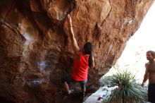 Bouldering in Hueco Tanks on 08/31/2019 with Blue Lizard Climbing and Yoga

Filename: SRM_20190831_1151540.jpg
Aperture: f/4.0
Shutter Speed: 1/500
Body: Canon EOS-1D Mark II
Lens: Canon EF 16-35mm f/2.8 L