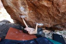 Bouldering in Hueco Tanks on 08/31/2019 with Blue Lizard Climbing and Yoga

Filename: SRM_20190831_1203470.jpg
Aperture: f/4.0
Shutter Speed: 1/250
Body: Canon EOS-1D Mark II
Lens: Canon EF 16-35mm f/2.8 L