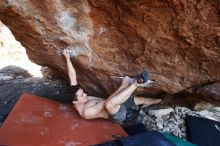 Bouldering in Hueco Tanks on 08/31/2019 with Blue Lizard Climbing and Yoga

Filename: SRM_20190831_1203490.jpg
Aperture: f/4.0
Shutter Speed: 1/250
Body: Canon EOS-1D Mark II
Lens: Canon EF 16-35mm f/2.8 L