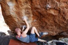 Bouldering in Hueco Tanks on 08/31/2019 with Blue Lizard Climbing and Yoga

Filename: SRM_20190831_1214170.jpg
Aperture: f/4.0
Shutter Speed: 1/320
Body: Canon EOS-1D Mark II
Lens: Canon EF 16-35mm f/2.8 L