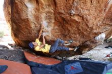 Bouldering in Hueco Tanks on 08/31/2019 with Blue Lizard Climbing and Yoga

Filename: SRM_20190831_1217440.jpg
Aperture: f/4.0
Shutter Speed: 1/320
Body: Canon EOS-1D Mark II
Lens: Canon EF 16-35mm f/2.8 L