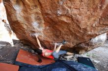 Bouldering in Hueco Tanks on 08/31/2019 with Blue Lizard Climbing and Yoga

Filename: SRM_20190831_1224420.jpg
Aperture: f/4.0
Shutter Speed: 1/250
Body: Canon EOS-1D Mark II
Lens: Canon EF 16-35mm f/2.8 L