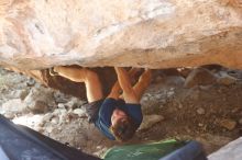 Bouldering in Hueco Tanks on 08/31/2019 with Blue Lizard Climbing and Yoga

Filename: SRM_20190831_1255530.jpg
Aperture: f/2.8
Shutter Speed: 1/250
Body: Canon EOS-1D Mark II
Lens: Canon EF 50mm f/1.8 II