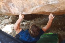 Bouldering in Hueco Tanks on 08/31/2019 with Blue Lizard Climbing and Yoga

Filename: SRM_20190831_1256070.jpg
Aperture: f/2.8
Shutter Speed: 1/400
Body: Canon EOS-1D Mark II
Lens: Canon EF 50mm f/1.8 II