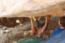 Bouldering in Hueco Tanks on 08/31/2019 with Blue Lizard Climbing and Yoga

Filename: SRM_20190831_1327500.jpg
Aperture: f/2.8
Shutter Speed: 1/200
Body: Canon EOS-1D Mark II
Lens: Canon EF 50mm f/1.8 II
