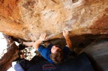 Bouldering in Hueco Tanks on 08/31/2019 with Blue Lizard Climbing and Yoga

Filename: SRM_20190831_1347190.jpg
Aperture: f/4.0
Shutter Speed: 1/250
Body: Canon EOS-1D Mark II
Lens: Canon EF 16-35mm f/2.8 L