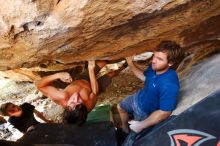 Bouldering in Hueco Tanks on 08/31/2019 with Blue Lizard Climbing and Yoga

Filename: SRM_20190831_1352120.jpg
Aperture: f/4.0
Shutter Speed: 1/80
Body: Canon EOS-1D Mark II
Lens: Canon EF 16-35mm f/2.8 L