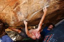 Bouldering in Hueco Tanks on 08/31/2019 with Blue Lizard Climbing and Yoga

Filename: SRM_20190831_1352230.jpg
Aperture: f/4.0
Shutter Speed: 1/250
Body: Canon EOS-1D Mark II
Lens: Canon EF 16-35mm f/2.8 L