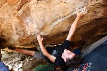 Bouldering in Hueco Tanks on 08/31/2019 with Blue Lizard Climbing and Yoga

Filename: SRM_20190831_1353490.jpg
Aperture: f/4.0
Shutter Speed: 1/160
Body: Canon EOS-1D Mark II
Lens: Canon EF 16-35mm f/2.8 L