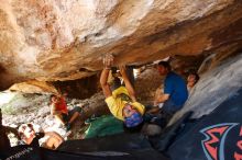 Bouldering in Hueco Tanks on 08/31/2019 with Blue Lizard Climbing and Yoga

Filename: SRM_20190831_1357570.jpg
Aperture: f/4.0
Shutter Speed: 1/125
Body: Canon EOS-1D Mark II
Lens: Canon EF 16-35mm f/2.8 L