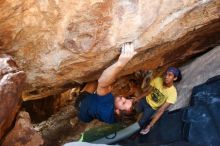 Bouldering in Hueco Tanks on 08/31/2019 with Blue Lizard Climbing and Yoga

Filename: SRM_20190831_1407110.jpg
Aperture: f/4.0
Shutter Speed: 1/125
Body: Canon EOS-1D Mark II
Lens: Canon EF 16-35mm f/2.8 L