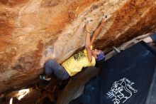 Bouldering in Hueco Tanks on 08/31/2019 with Blue Lizard Climbing and Yoga

Filename: SRM_20190831_1408180.jpg
Aperture: f/4.0
Shutter Speed: 1/320
Body: Canon EOS-1D Mark II
Lens: Canon EF 16-35mm f/2.8 L