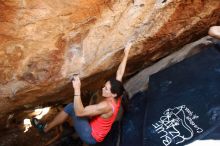 Bouldering in Hueco Tanks on 08/31/2019 with Blue Lizard Climbing and Yoga

Filename: SRM_20190831_1415220.jpg
Aperture: f/4.0
Shutter Speed: 1/250
Body: Canon EOS-1D Mark II
Lens: Canon EF 16-35mm f/2.8 L