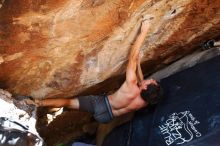 Bouldering in Hueco Tanks on 08/31/2019 with Blue Lizard Climbing and Yoga

Filename: SRM_20190831_1418270.jpg
Aperture: f/4.0
Shutter Speed: 1/320
Body: Canon EOS-1D Mark II
Lens: Canon EF 16-35mm f/2.8 L