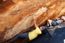 Bouldering in Hueco Tanks on 08/31/2019 with Blue Lizard Climbing and Yoga

Filename: SRM_20190831_1423190.jpg
Aperture: f/4.0
Shutter Speed: 1/400
Body: Canon EOS-1D Mark II
Lens: Canon EF 16-35mm f/2.8 L