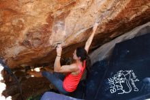 Bouldering in Hueco Tanks on 08/31/2019 with Blue Lizard Climbing and Yoga

Filename: SRM_20190831_1427510.jpg
Aperture: f/4.0
Shutter Speed: 1/200
Body: Canon EOS-1D Mark II
Lens: Canon EF 16-35mm f/2.8 L