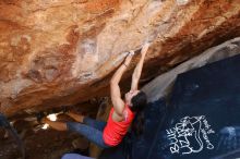 Bouldering in Hueco Tanks on 08/31/2019 with Blue Lizard Climbing and Yoga

Filename: SRM_20190831_1427530.jpg
Aperture: f/4.0
Shutter Speed: 1/200
Body: Canon EOS-1D Mark II
Lens: Canon EF 16-35mm f/2.8 L