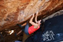 Bouldering in Hueco Tanks on 08/31/2019 with Blue Lizard Climbing and Yoga

Filename: SRM_20190831_1427570.jpg
Aperture: f/4.0
Shutter Speed: 1/200
Body: Canon EOS-1D Mark II
Lens: Canon EF 16-35mm f/2.8 L