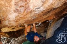 Bouldering in Hueco Tanks on 08/31/2019 with Blue Lizard Climbing and Yoga

Filename: SRM_20190831_1446300.jpg
Aperture: f/4.0
Shutter Speed: 1/100
Body: Canon EOS-1D Mark II
Lens: Canon EF 16-35mm f/2.8 L