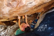 Bouldering in Hueco Tanks on 08/31/2019 with Blue Lizard Climbing and Yoga

Filename: SRM_20190831_1452460.jpg
Aperture: f/4.0
Shutter Speed: 1/80
Body: Canon EOS-1D Mark II
Lens: Canon EF 16-35mm f/2.8 L