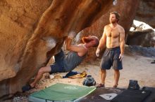 Bouldering in Hueco Tanks on 08/31/2019 with Blue Lizard Climbing and Yoga

Filename: SRM_20190831_1637290.jpg
Aperture: f/2.8
Shutter Speed: 1/200
Body: Canon EOS-1D Mark II
Lens: Canon EF 50mm f/1.8 II