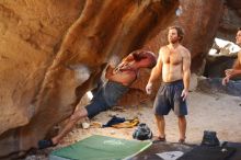 Bouldering in Hueco Tanks on 08/31/2019 with Blue Lizard Climbing and Yoga

Filename: SRM_20190831_1637300.jpg
Aperture: f/2.8
Shutter Speed: 1/200
Body: Canon EOS-1D Mark II
Lens: Canon EF 50mm f/1.8 II