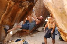 Bouldering in Hueco Tanks on 08/31/2019 with Blue Lizard Climbing and Yoga

Filename: SRM_20190831_1637450.jpg
Aperture: f/2.8
Shutter Speed: 1/200
Body: Canon EOS-1D Mark II
Lens: Canon EF 50mm f/1.8 II