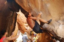 Bouldering in Hueco Tanks on 08/31/2019 with Blue Lizard Climbing and Yoga

Filename: SRM_20190831_1704110.jpg
Aperture: f/4.0
Shutter Speed: 1/160
Body: Canon EOS-1D Mark II
Lens: Canon EF 50mm f/1.8 II