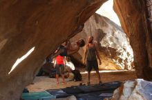 Bouldering in Hueco Tanks on 08/31/2019 with Blue Lizard Climbing and Yoga

Filename: SRM_20190831_1722070.jpg
Aperture: f/2.8
Shutter Speed: 1/400
Body: Canon EOS-1D Mark II
Lens: Canon EF 50mm f/1.8 II