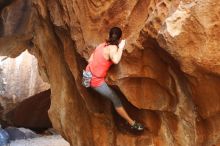 Bouldering in Hueco Tanks on 08/31/2019 with Blue Lizard Climbing and Yoga

Filename: SRM_20190831_1727390.jpg
Aperture: f/2.8
Shutter Speed: 1/250
Body: Canon EOS-1D Mark II
Lens: Canon EF 50mm f/1.8 II