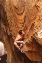 Bouldering in Hueco Tanks on 08/31/2019 with Blue Lizard Climbing and Yoga

Filename: SRM_20190831_1733480.jpg
Aperture: f/2.8
Shutter Speed: 1/250
Body: Canon EOS-1D Mark II
Lens: Canon EF 50mm f/1.8 II