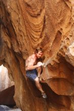 Bouldering in Hueco Tanks on 08/31/2019 with Blue Lizard Climbing and Yoga

Filename: SRM_20190831_1735020.jpg
Aperture: f/2.8
Shutter Speed: 1/250
Body: Canon EOS-1D Mark II
Lens: Canon EF 50mm f/1.8 II