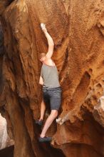 Bouldering in Hueco Tanks on 08/31/2019 with Blue Lizard Climbing and Yoga

Filename: SRM_20190831_1737560.jpg
Aperture: f/3.2
Shutter Speed: 1/250
Body: Canon EOS-1D Mark II
Lens: Canon EF 50mm f/1.8 II