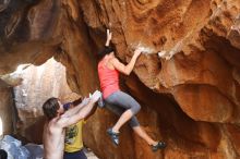 Bouldering in Hueco Tanks on 08/31/2019 with Blue Lizard Climbing and Yoga

Filename: SRM_20190831_1738560.jpg
Aperture: f/3.2
Shutter Speed: 1/200
Body: Canon EOS-1D Mark II
Lens: Canon EF 50mm f/1.8 II