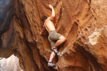 Bouldering in Hueco Tanks on 08/31/2019 with Blue Lizard Climbing and Yoga

Filename: SRM_20190831_1741090.jpg
Aperture: f/3.2
Shutter Speed: 1/200
Body: Canon EOS-1D Mark II
Lens: Canon EF 50mm f/1.8 II