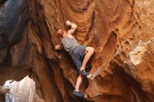 Bouldering in Hueco Tanks on 08/31/2019 with Blue Lizard Climbing and Yoga

Filename: SRM_20190831_1742530.jpg
Aperture: f/3.2
Shutter Speed: 1/250
Body: Canon EOS-1D Mark II
Lens: Canon EF 50mm f/1.8 II