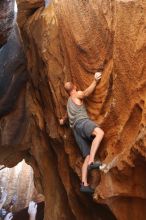 Bouldering in Hueco Tanks on 08/31/2019 with Blue Lizard Climbing and Yoga

Filename: SRM_20190831_1743030.jpg
Aperture: f/3.2
Shutter Speed: 1/250
Body: Canon EOS-1D Mark II
Lens: Canon EF 50mm f/1.8 II