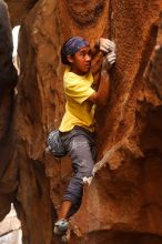 Bouldering in Hueco Tanks on 08/31/2019 with Blue Lizard Climbing and Yoga

Filename: SRM_20190831_1743540.jpg
Aperture: f/3.2
Shutter Speed: 1/250
Body: Canon EOS-1D Mark II
Lens: Canon EF 50mm f/1.8 II