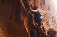 Bouldering in Hueco Tanks on 08/31/2019 with Blue Lizard Climbing and Yoga

Filename: SRM_20190831_1750360.jpg
Aperture: f/2.8
Shutter Speed: 1/200
Body: Canon EOS-1D Mark II
Lens: Canon EF 50mm f/1.8 II