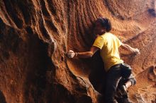 Bouldering in Hueco Tanks on 08/31/2019 with Blue Lizard Climbing and Yoga

Filename: SRM_20190831_1752060.jpg
Aperture: f/2.8
Shutter Speed: 1/200
Body: Canon EOS-1D Mark II
Lens: Canon EF 50mm f/1.8 II