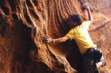 Bouldering in Hueco Tanks on 08/31/2019 with Blue Lizard Climbing and Yoga

Filename: SRM_20190831_1752410.jpg
Aperture: f/2.8
Shutter Speed: 1/160
Body: Canon EOS-1D Mark II
Lens: Canon EF 50mm f/1.8 II